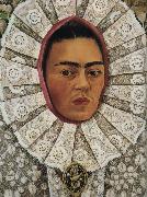 Frida Kahlo Self-Portrait painting